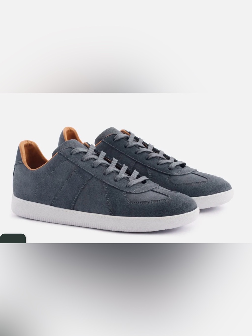 $179 Beckett Simonon Morgen Trainers Suede Sneakers 13